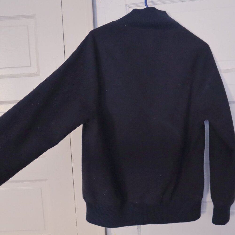 AZUL Black Ribbed Collar Jacket - Picture 3 of 3